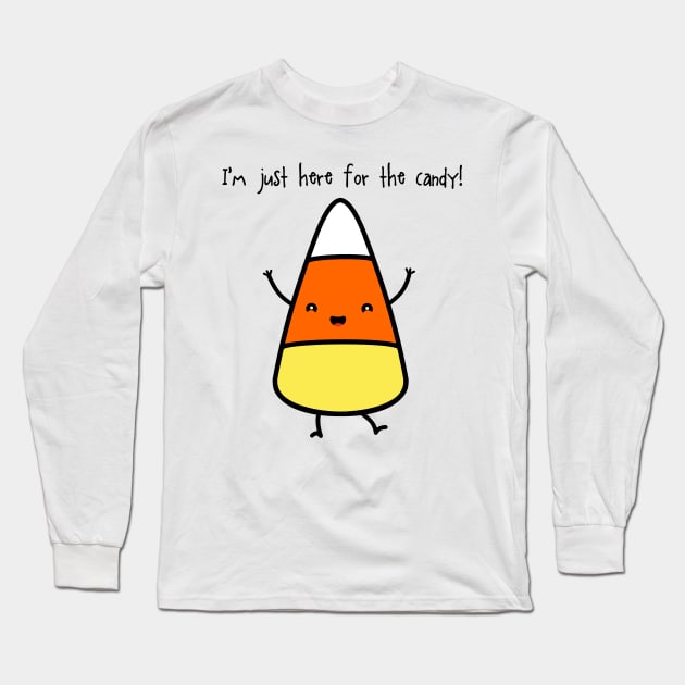 Candy Corn Long Sleeve T-Shirt by TTLOVE